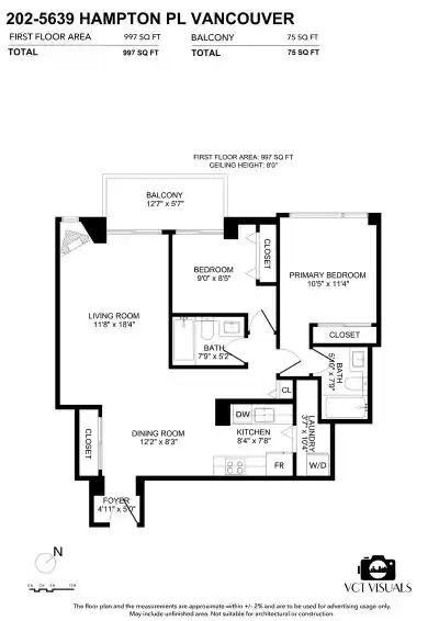 202 5639 HAMPTON PLACE, Vancouver BC V6T 2H6