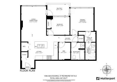 1006 6833 BUSWELL STREET, Richmond BC V6Y 0L3