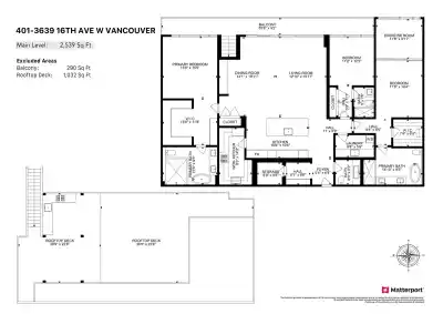 401 3639 W 16TH AVENUE, Vancouver BC V6R 3C3